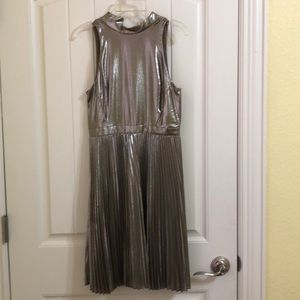 Metallic dress